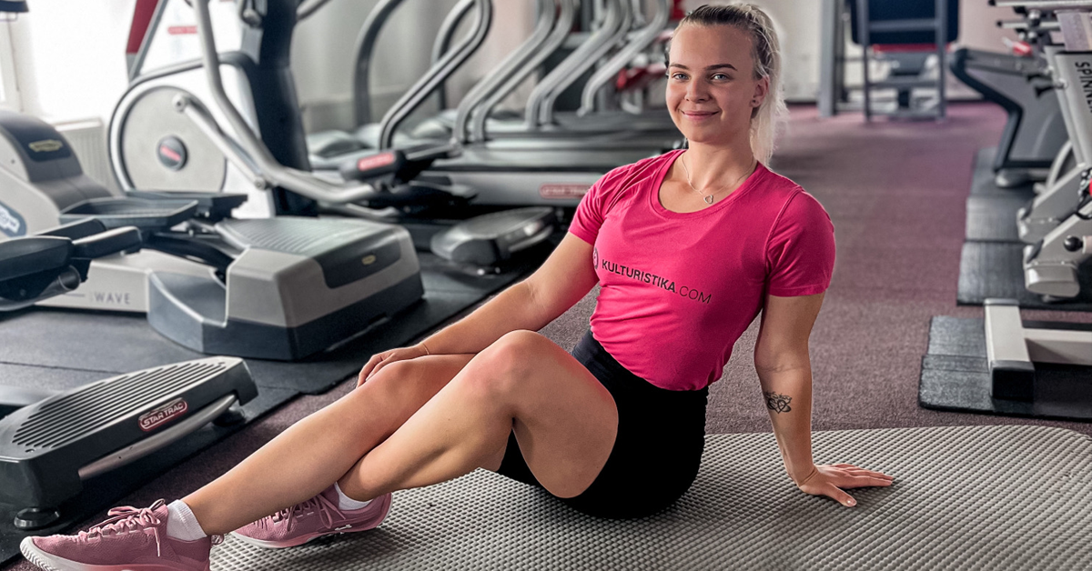 Alenka trénink břicha